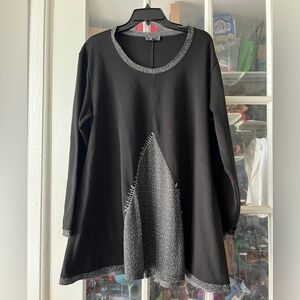 Sweatshirt Tunic/Mini Dress. 2X.